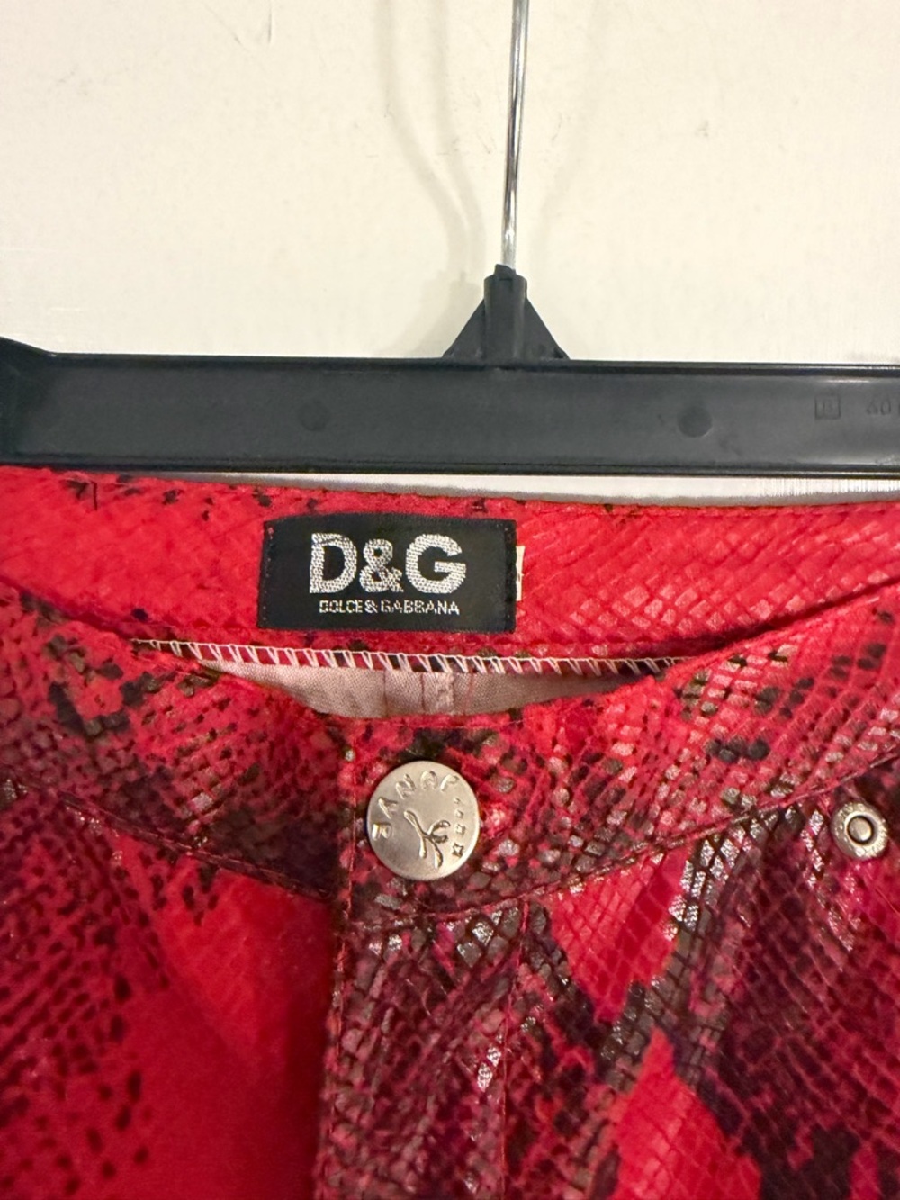 D&G Dolce & Gabbana 2-Piece Set Jeans + Jacket | Snake Print | Unverified Auth - Picture 7 of 14